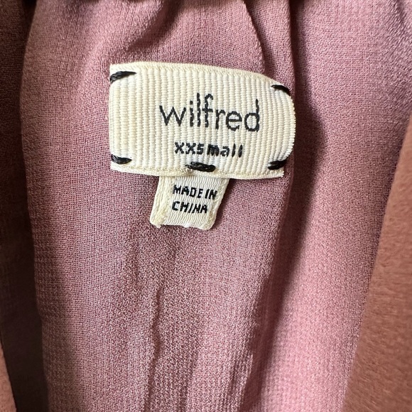 Wilfred Sabine Dusty Purple Wrap Style Sleeveless
Waist Tie Dress Size xxs - Picture 7 of 8